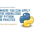 Where You Can Apply The Knowledge Of Python In Practice