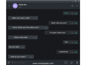 Telegram chat-bot with AI 10