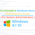 Windows Store Apps Script Main Logo