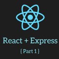 React + Express Main Logo Part 1