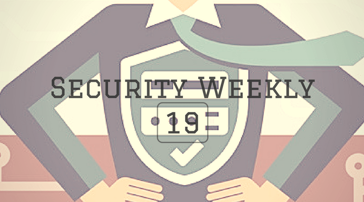 Security Weekly 19