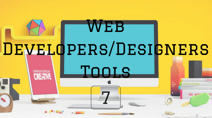 Web DevelopersDesigners Tools 7 Main Log