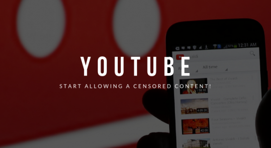 youtube main page